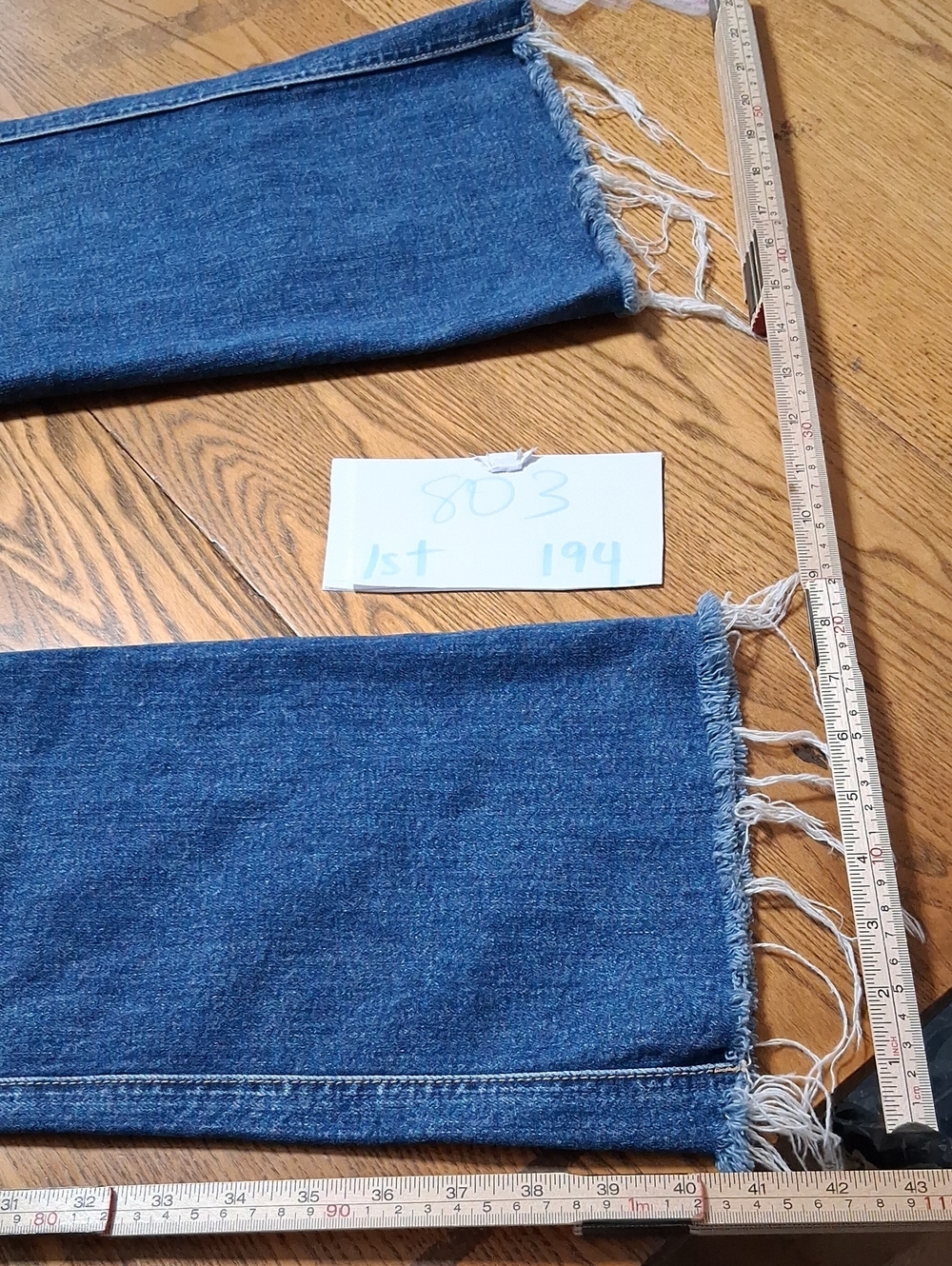 MOTHER Jeans Womens 29 BLUE WEEKEND TRIPPER BUTTON FLY Bootcut Flare Kick Used - Picture 3 of 8